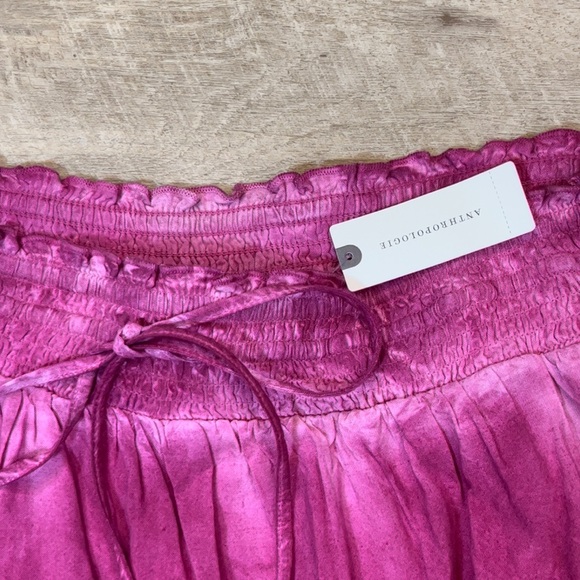 NWT Anthropologie Pilcro Giulia Tie-Dye Tassel Skirt Size Large - Picture 4 of 10